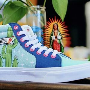 Vans sk8 hi “Foot The Bill” Limited Edition Mi Vida Shop Vans Size 8